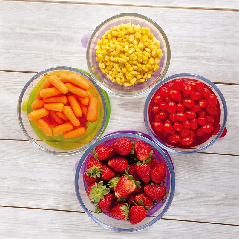 Meal Prep Container Glass Baking Mixing Salad Bowl Set