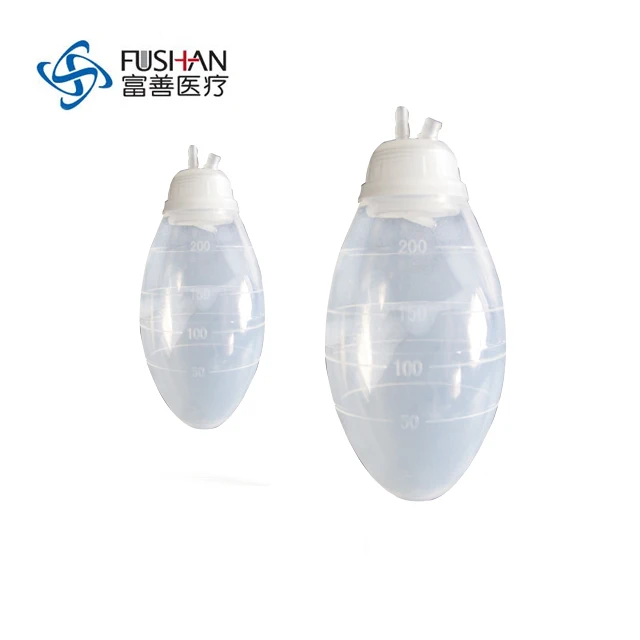 Silicone Closed Wound Drainage System with Needle