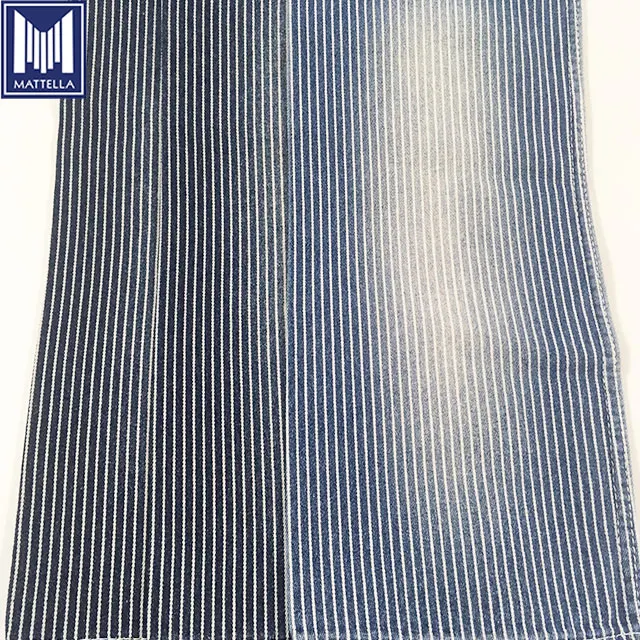 2019 hot sales 100% cotton 8oz kevlar stripe denim jeans fabric material in karachi