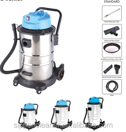 Sippon big capacity stainless steel car wash machine cleaning robot industrial vacuum cleaning vacuum cleaner with blow