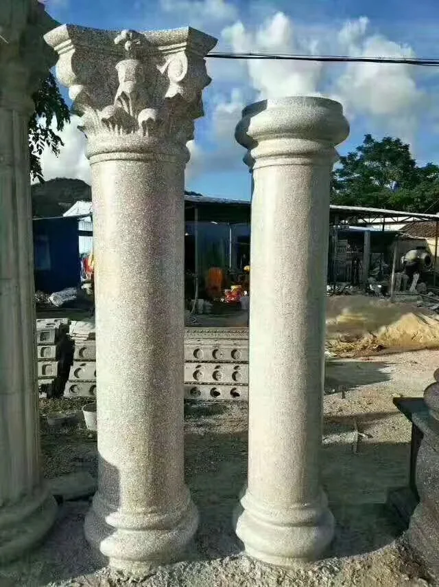 Customized ABS plastic mold for concrete Roman pillar column