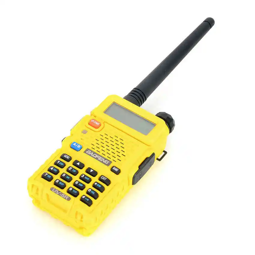 Na uv-5r baofeng радио de dos виас хам transceptor цвет: Amarillo