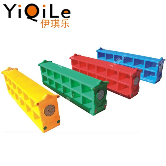 Kids Favorite Cartoon Display Schoolbag Kids Storage Cabinets Kindergarten Furniture