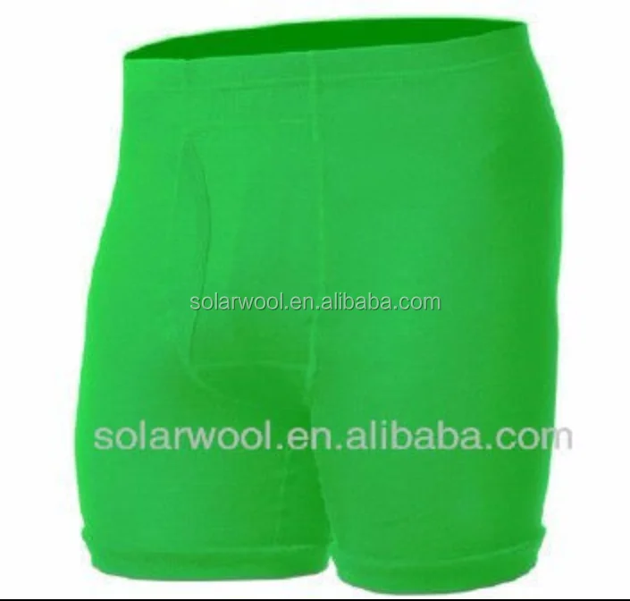 Мужские вязаные шерстяные боксеры