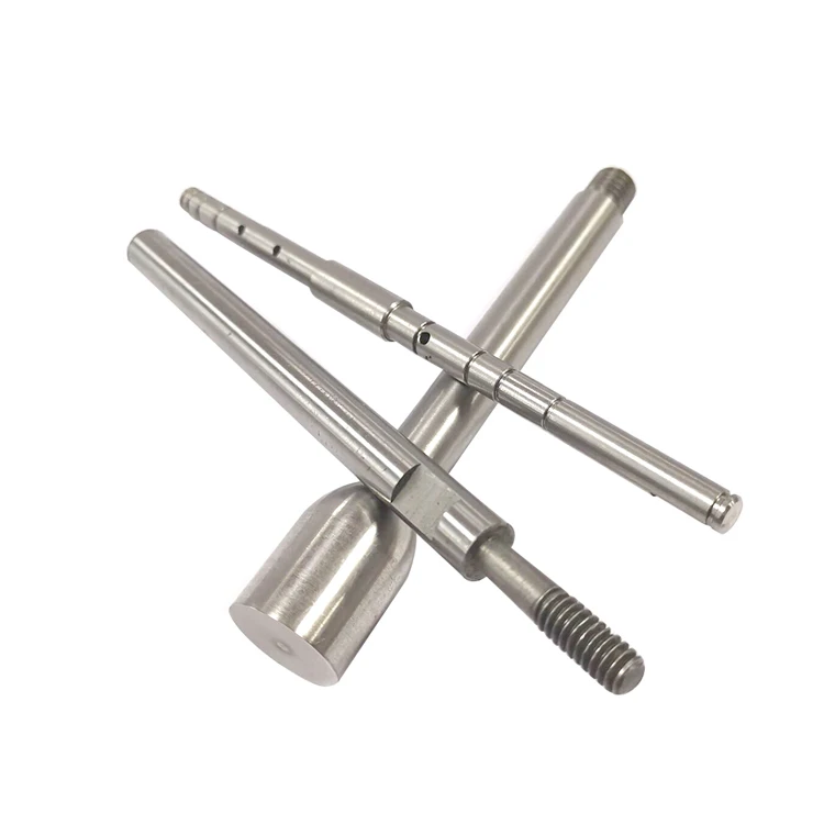 CNC machining lathe turning Long Short Shafts Stainless Steel Alloy Aluminum Linear Various Shaft Motor Shaft