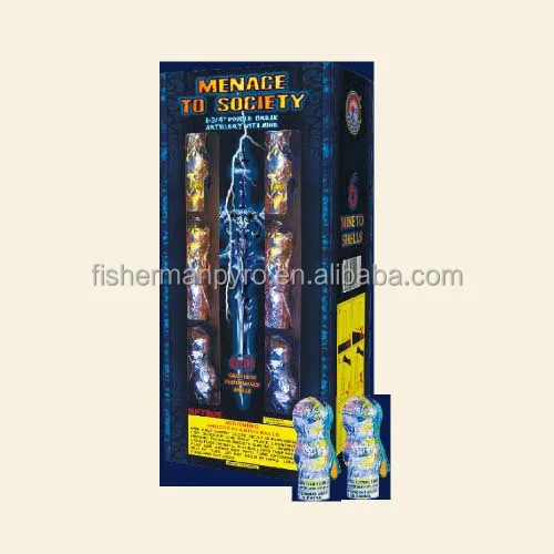 BF7808 MENACE TO SOCIETY(60 Grams Shells) FIREWORKS
