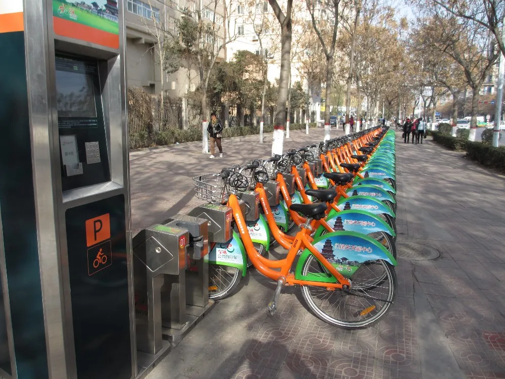 TDJDC Less Maintenance Cost Self Service Urban Public Bike Sharing System With Shaft Drive No Chain Bicycles For Rental