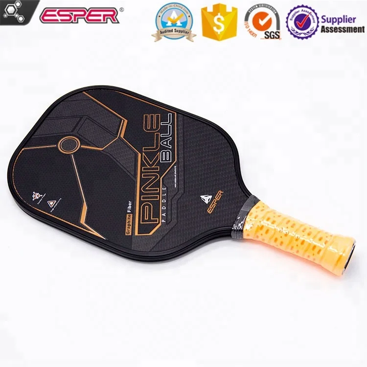 Factory customized logo water transfer sticker for 3 K carbon fiber polymer honeycomb ball paddle