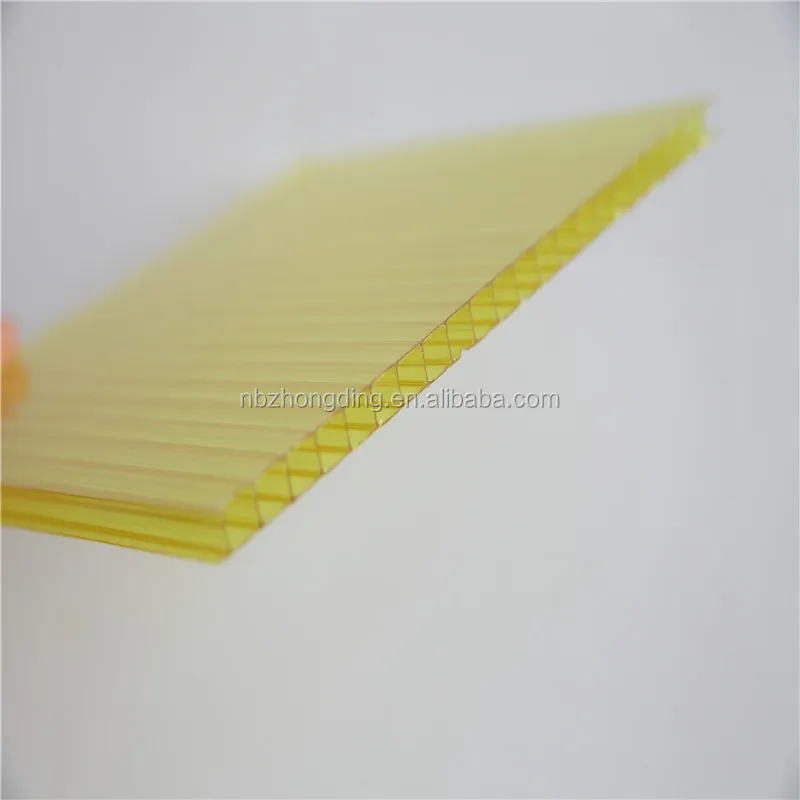 opaque plastic hollow polycarbonate sheet for carport
