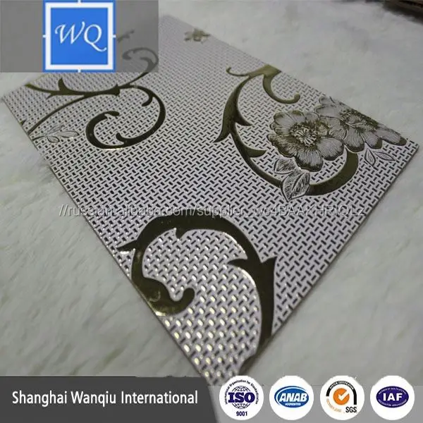 3 мм Тиснением Мдф, Декоративные Панели с Высоким Качеством