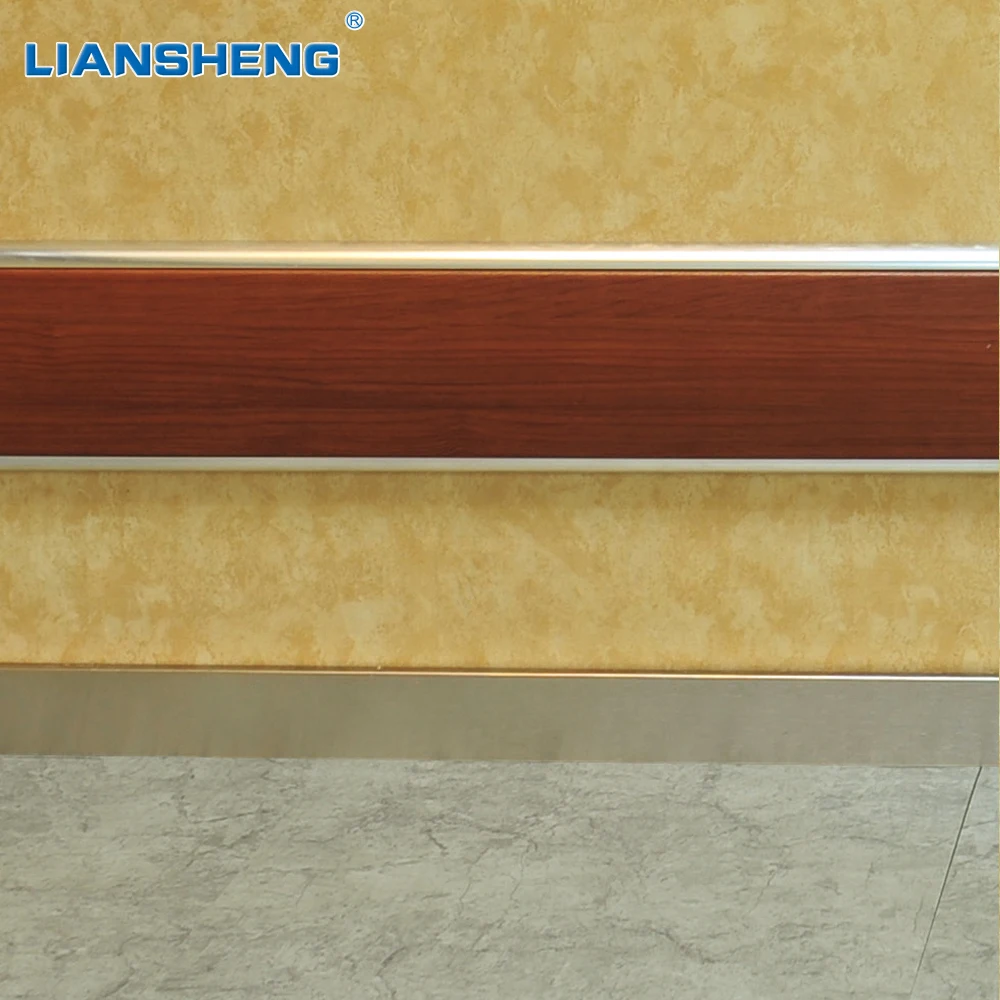 Quality Teak Wood Color Decorative Bracket Wall Mount Handrail