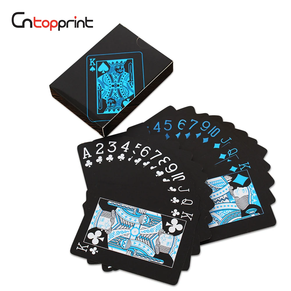 Transparent Background Outline Personalized Printable Playing Card on Amazon