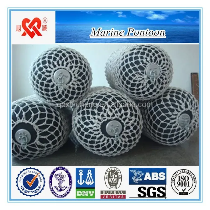 World widely used marine polyurethane foam filled fender floating mooring buoy
