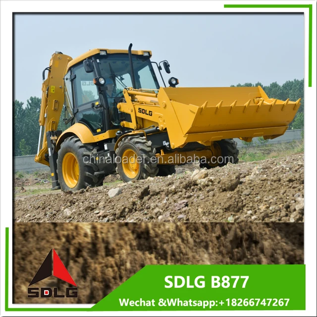 SDLG 2019 B877F Backhoe loader with carraro axle SDLG B877F Backhoe loader 8t