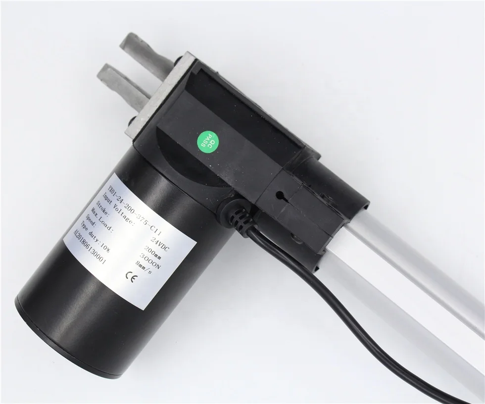 700mm stroke Customized Black 4500n 12V Electric Linear Actuator