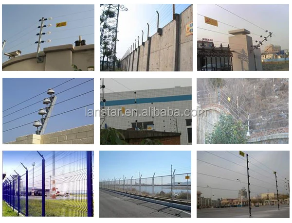 Perimeter Security, home garden security electric power fence, Pulse Electric gsm alarm Fence Energizer