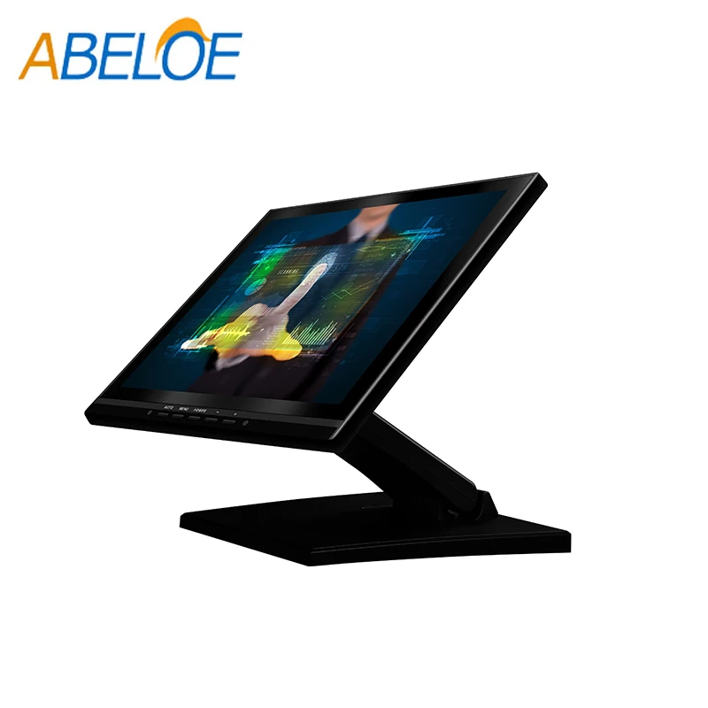 Дешевые 12 дюймов светодиодный сенсорный ЖК-экран монитора с VGA