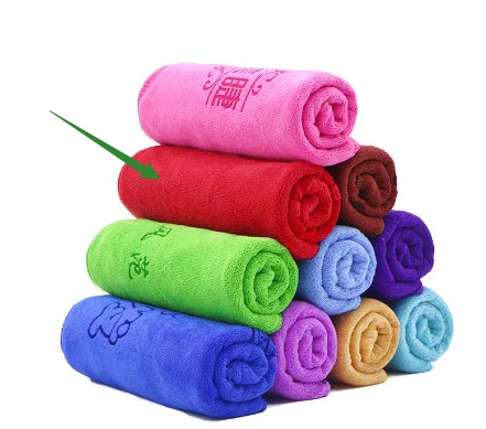 Wholesale 40cm*40cm Super Absorbent Car Cleaning Microfiber Cloth in bulk