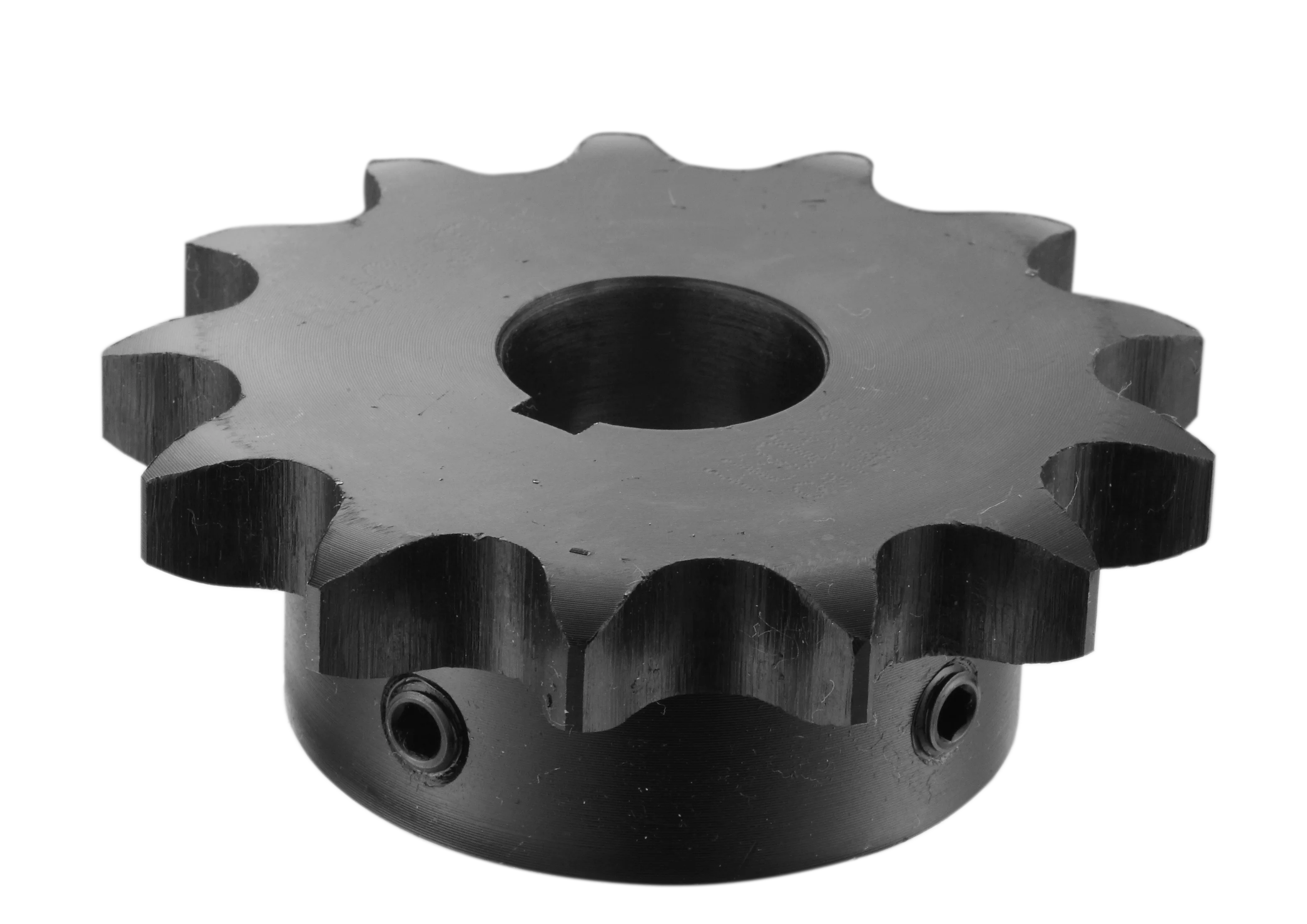 Made by cnc machine standard teeth heat treatment roller chain sprockets