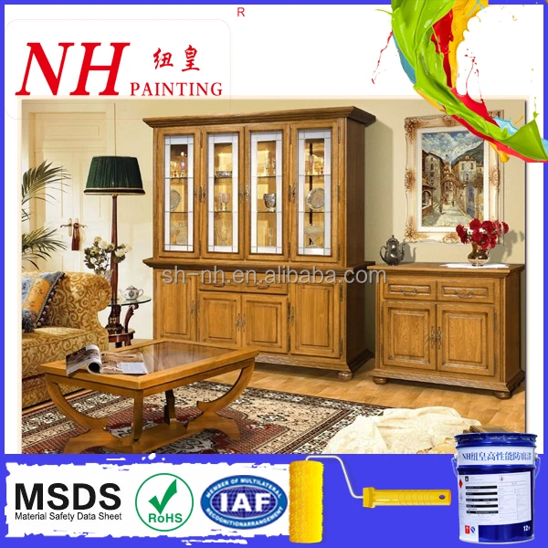 PU non-toxic transparent high gloos wood varnish