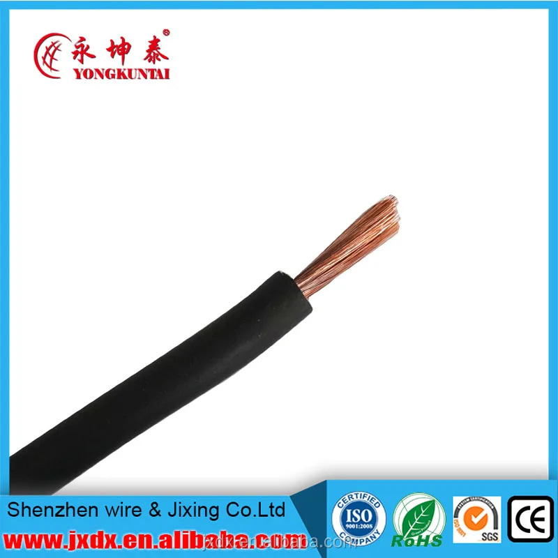 1.5mm 2.5mm 4mm 6mm 10mm house wiring single core 450/750V building Romex electric copper wire