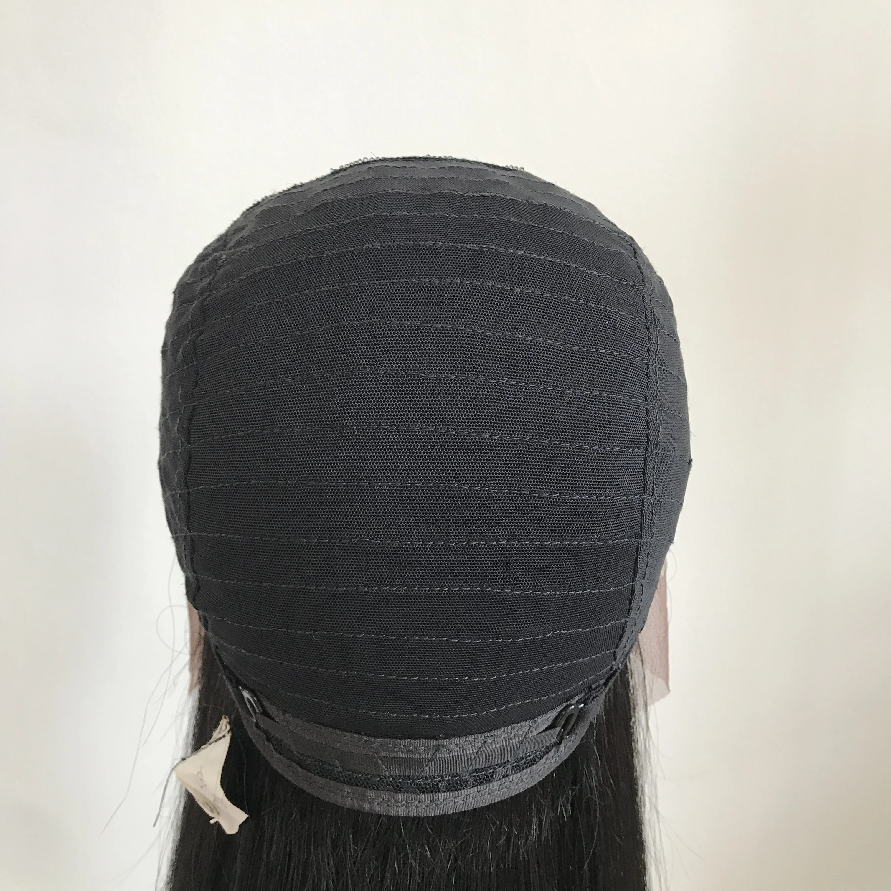 
100% Human Hair Lace Front Wig Half Hand tied With Swiss Lace Soft Net Natural Wavy Natural Color U Part 