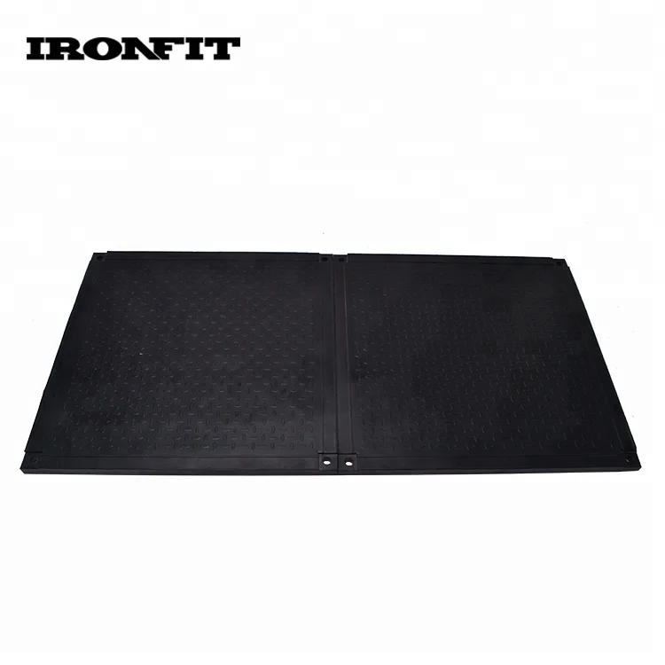 15/25mm Noise Reduction Antibacterial Sport Recycled Rubber Floor Tile