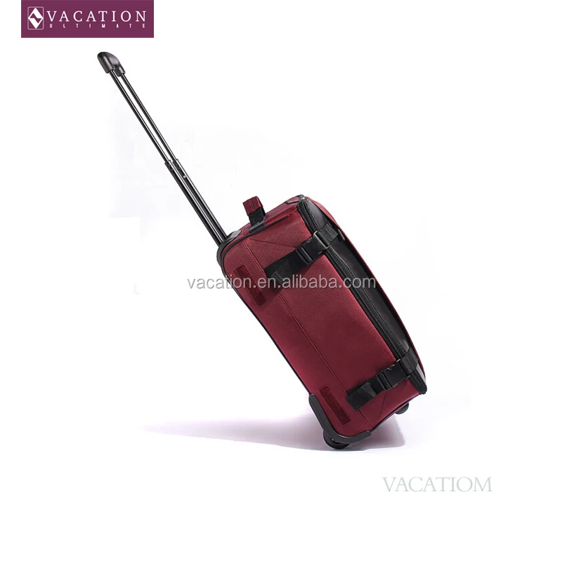 multi roller luggage hidden compartment bag