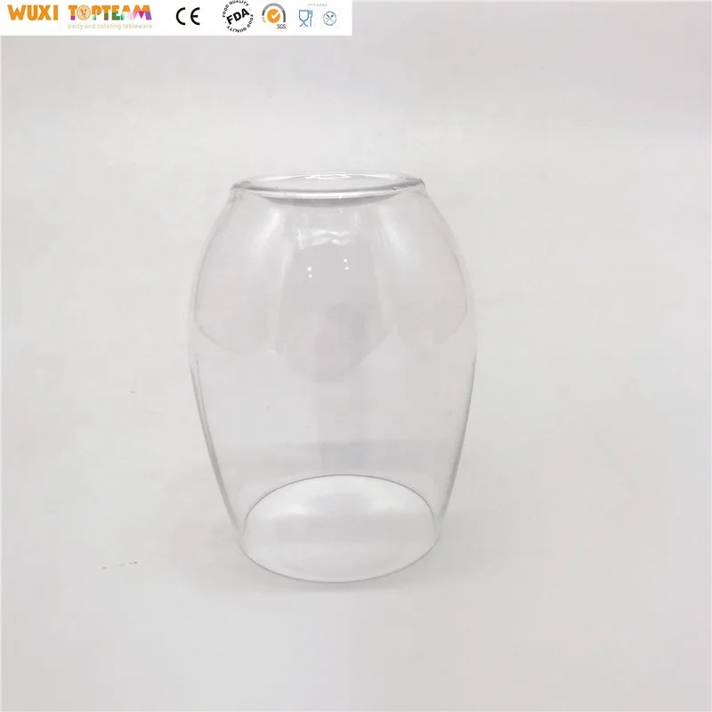 12 oz ПЭТ Stemless бокал вина 350