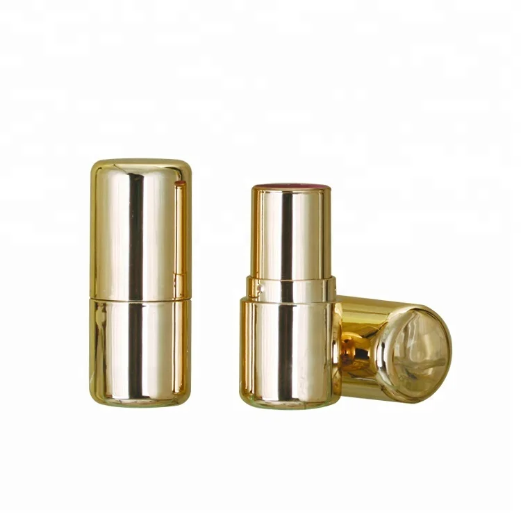 Customized Color Hot Stamping Empty Plastic Material Cosmetics Container Round Foundation Concealer Stick Tube
