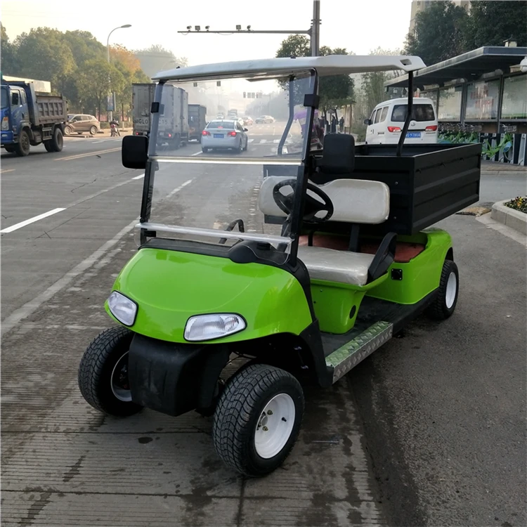 Cheap golf cart model four wheel electric transport vehicle