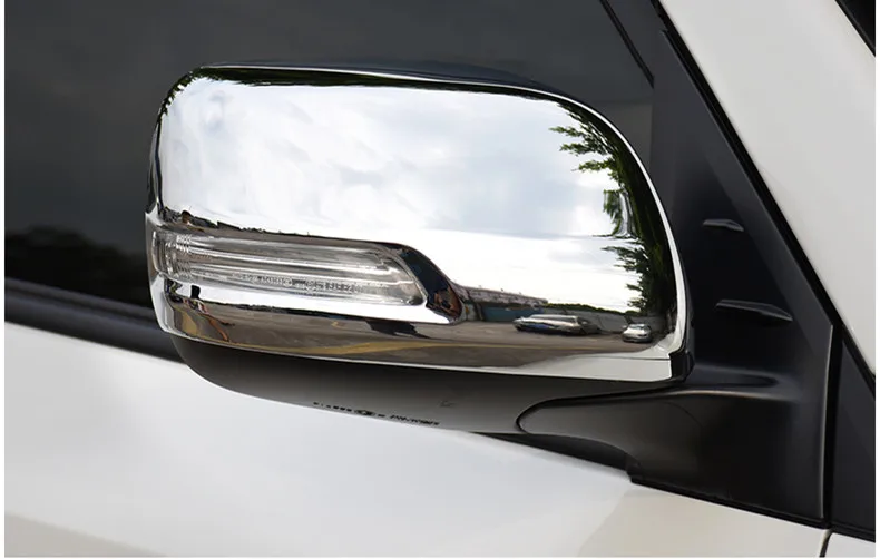 For Toyota Land Cruiser Prado LC150 FJ150 Accessories 2010-2018 2 design Rear-View Side Door Mirror Cover Trim