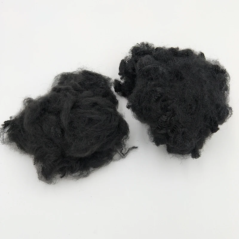 Multi-colors Polyester fiber  regenerated PSF fibre for nonwoven fabrics textile