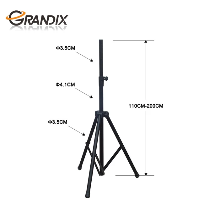 Оптовая продажа, регулируемый по высоте штатив, студийный монитор, подставка для динамика