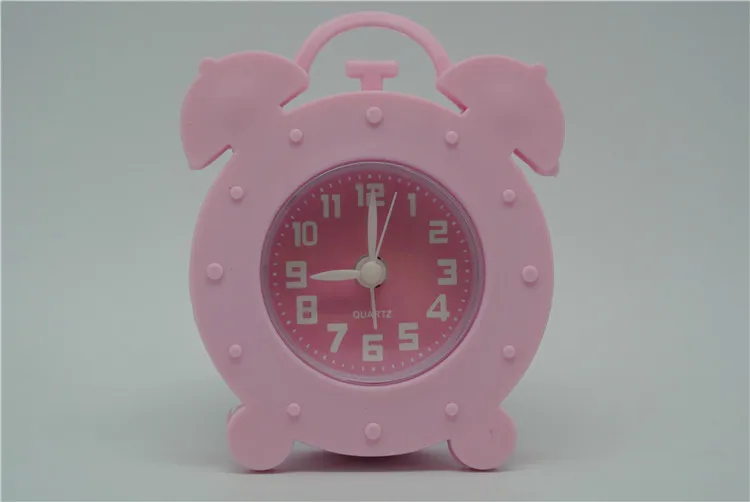 unbreakable silicone clock silent clock children alarm clock