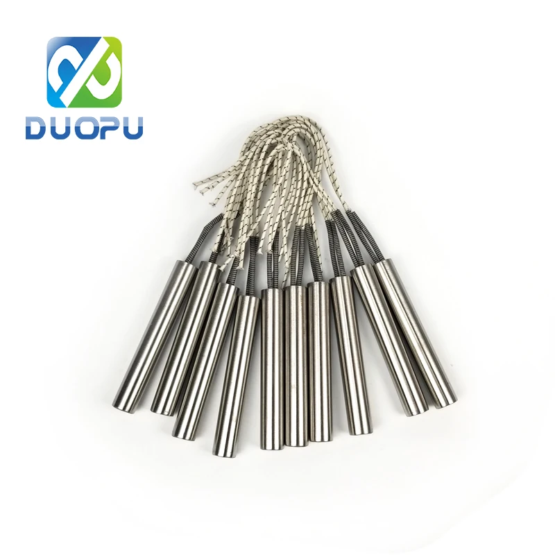 DUOPU Customized 12V 60W 4mm Diameter Cartridge Heater for Pellet Stove Igniter Heater