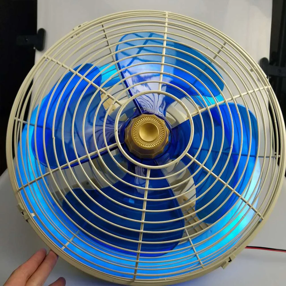 
non-ac bus ceiling fan with LED light 