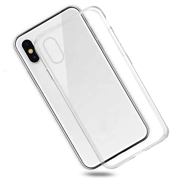 Cass Factory Wholesale !! TPU PC Material Smart Mobile Phone Clear Case For iphone X
