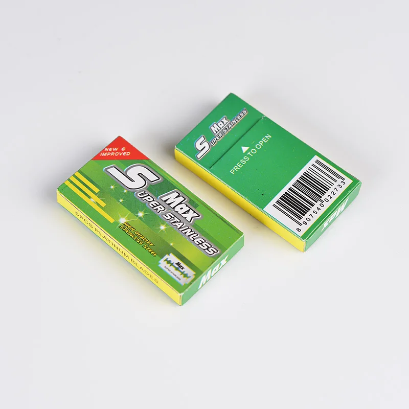 double edge brand name razor blades made by professional razor blade factory