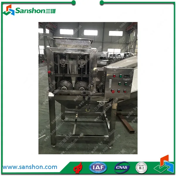China Chilli Pepper Half Cutter Core Seed Remover Machine