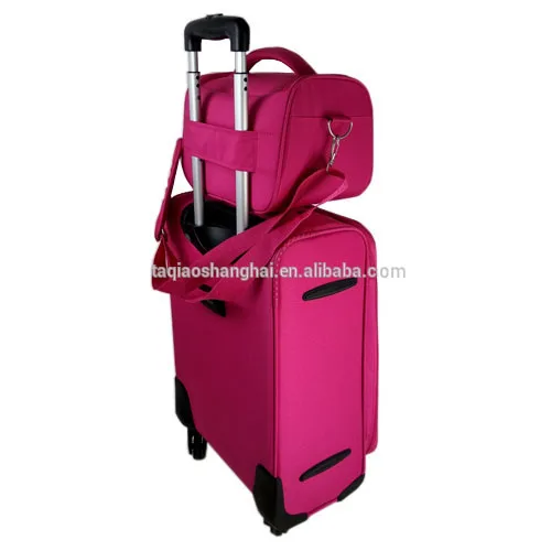 
Beauty suitcase set make up bag trolley luggage 