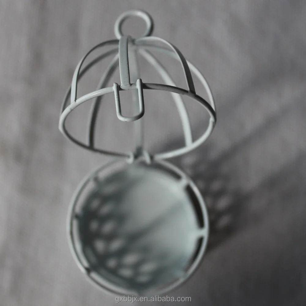 Рождественские пасхальные украшения мини декоративная металлическая проволочная клетка для птиц коробка конфет