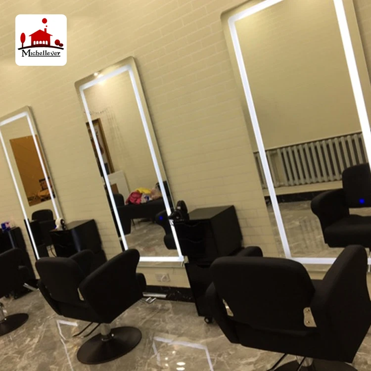 
Salon/Hospitality backlit beauty magnifying lighted mirror LED bath mirror with customized lights design 