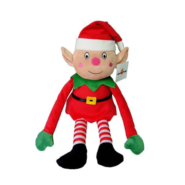 Christmas Elf Doll Stuffed Elf Plush Human Doll Toys