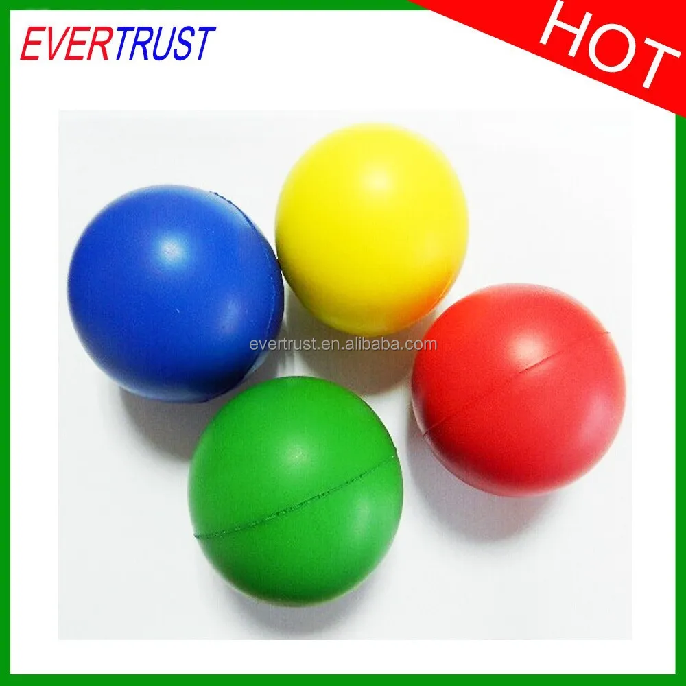 cheap custom polyurethane foam stress bal for promotion