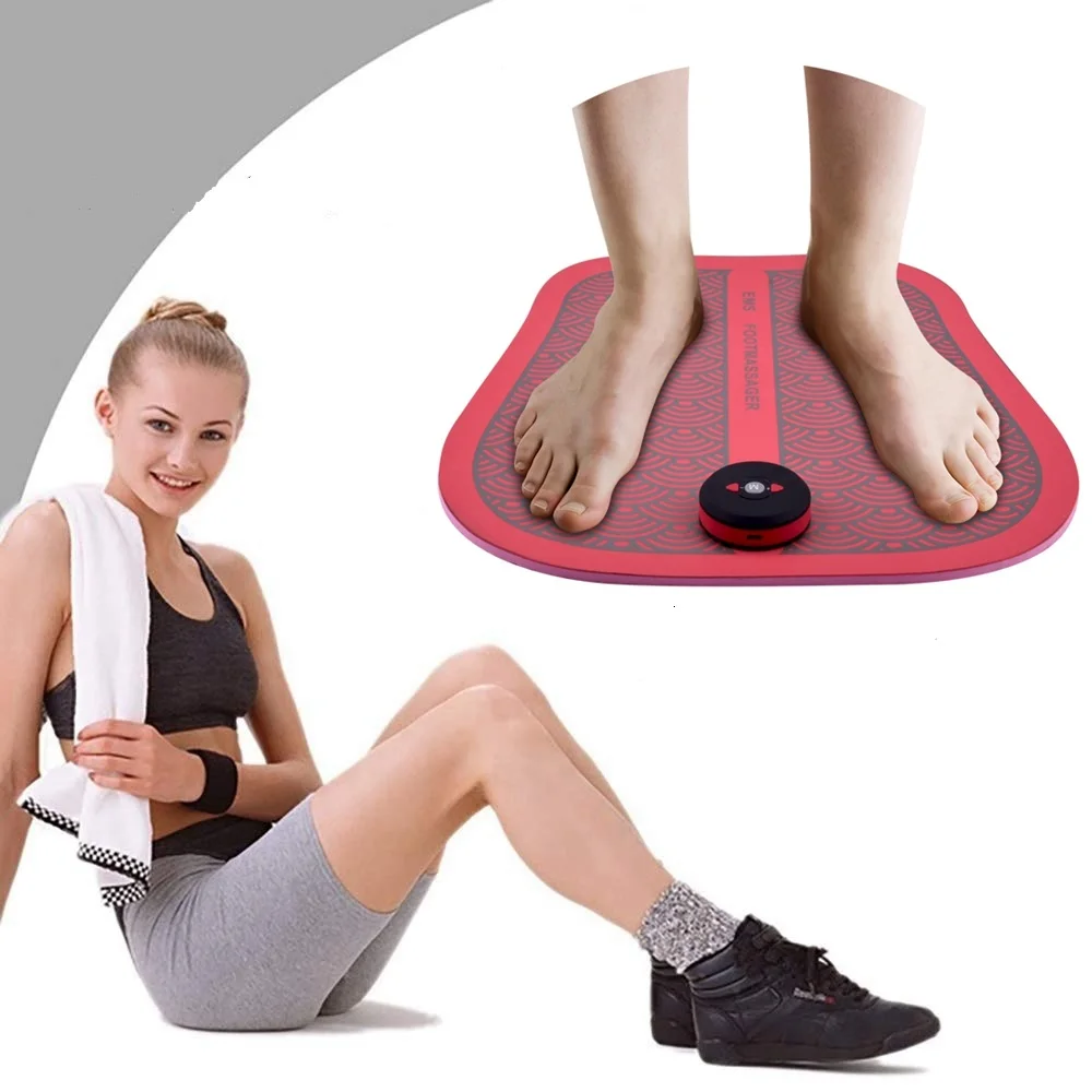 2023  Health Care Products Best Pain relief EMS  Foot Massage Electronic Foldable   Foot Massage Mat