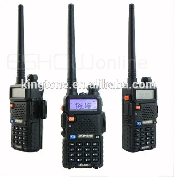 оптовые новые baofeng uv-5r уоки-токи vhf136-174mhz& uhf400-520mhz uv5r двухдиапазонный дисплей уоки-токи