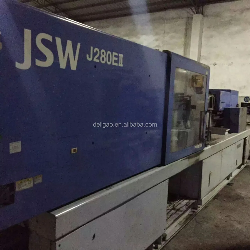 JSW 280 Ton used plastic injection moulding machine supplier