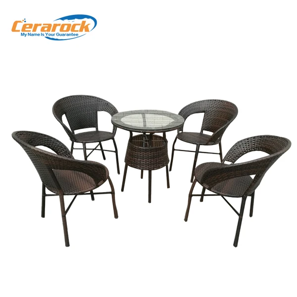 Классическая мебель в европейском королевском стиле для улицы, сада ратан