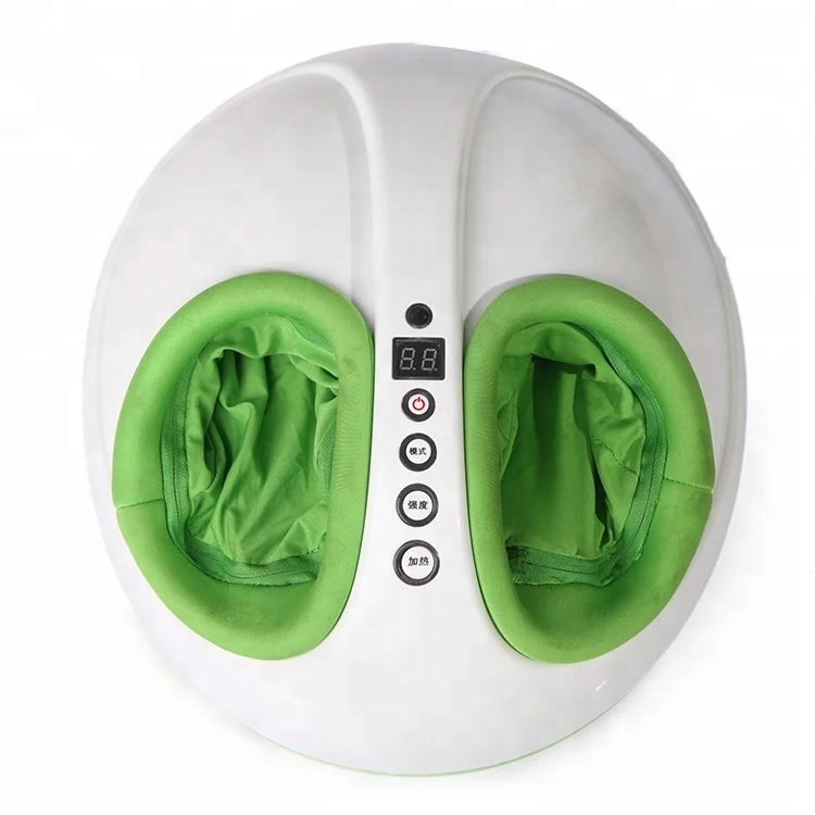 3D electric airbags roller vibrating  foot massage machine	, shiatsu kneading with air pressure and heating  foot massage